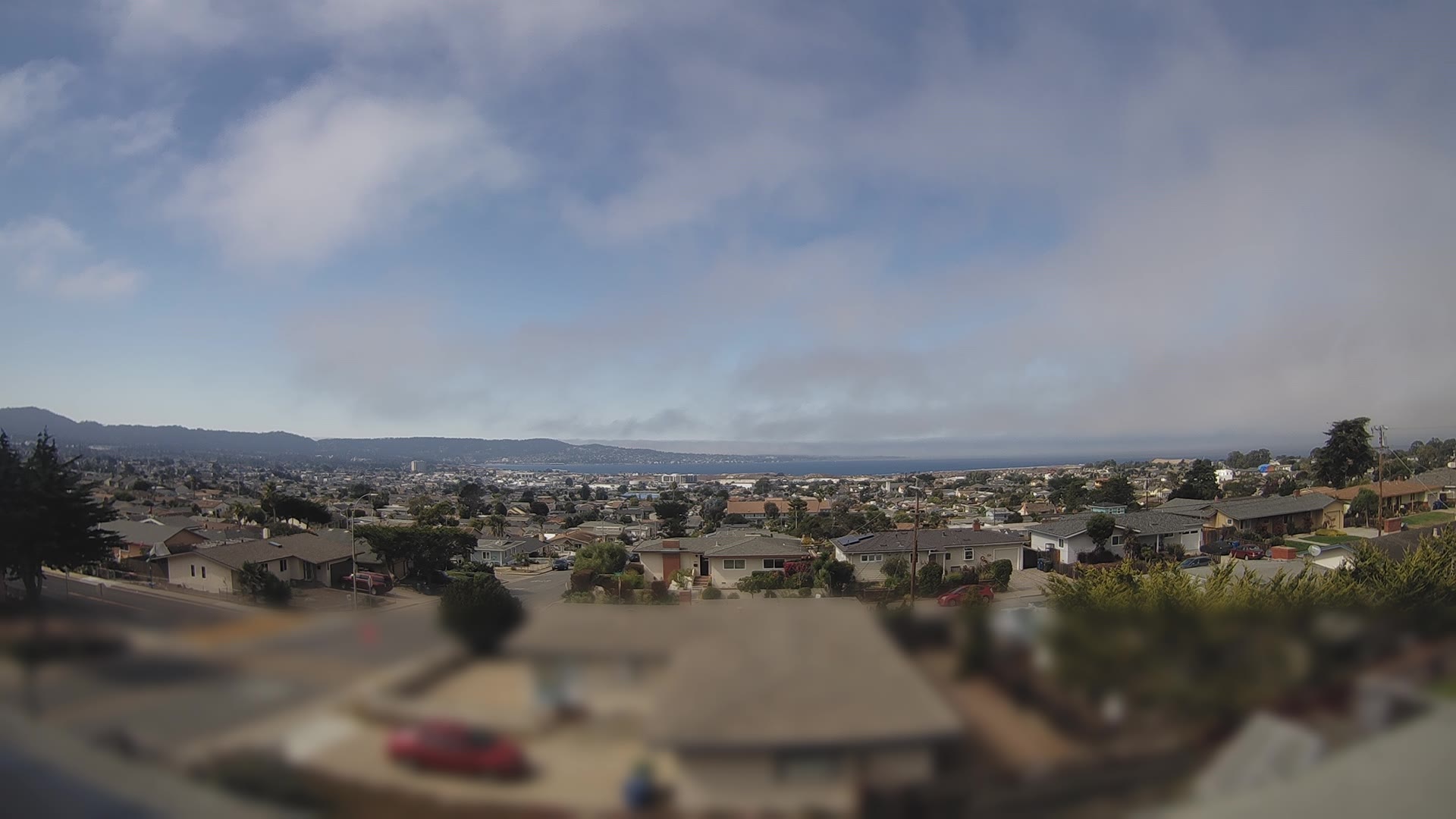 Latest view over Monterey Bay