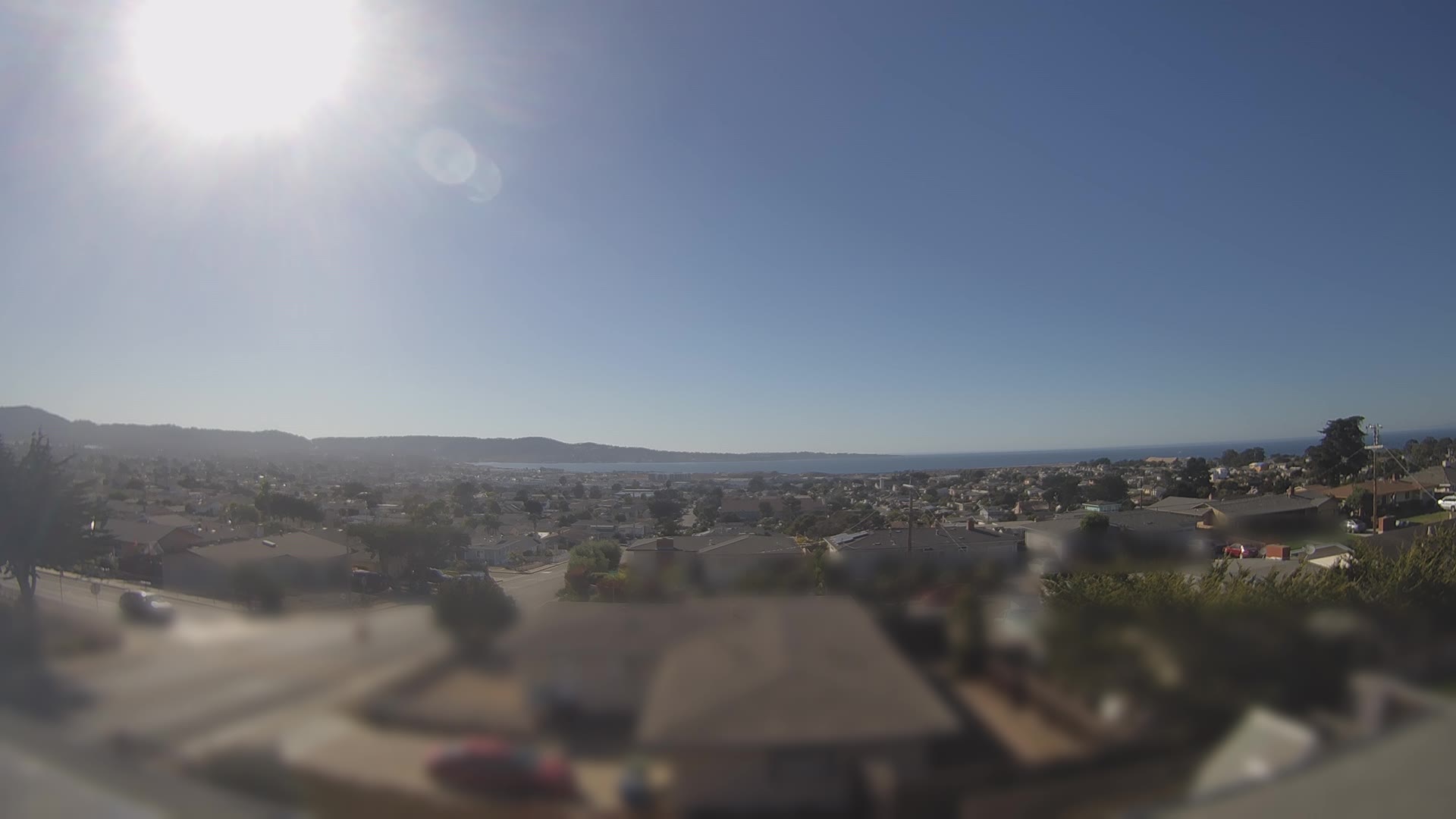 Latest view over Monterey Bay