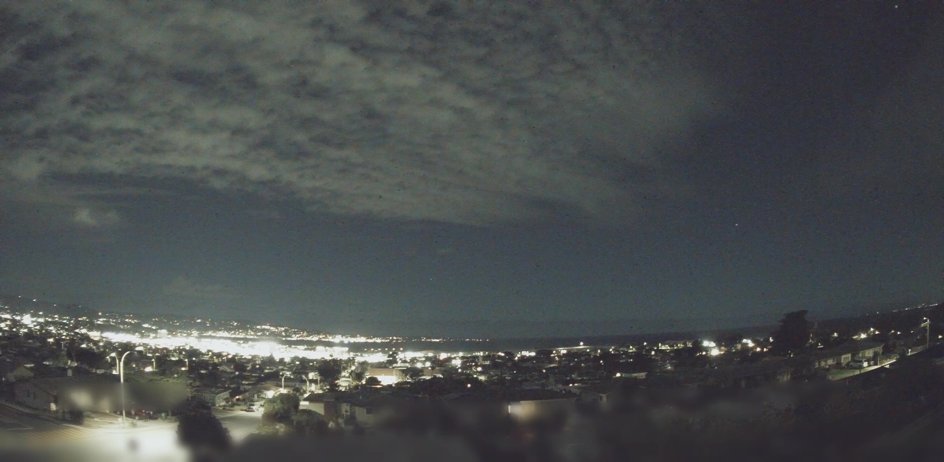 Latest view over Monterey Bay